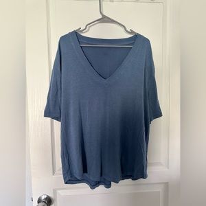 Blue American eagle soft tee